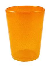 BICCHIERE TONGA ACQUA COLORATO ARANCIONE 300ML