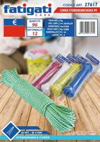 CORDA STENDIBIANCHERIA POLIPROPILENE 20MT 4MM