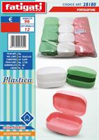 BAULETTO VIAGGIO PORTA SAPONETTA PLASTICA