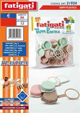 TAPPI CON ANELLO PLASTICA 24PZ
