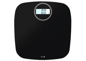 BILANCIA PESAPERSONE DIGITALE VETRO NERA 180KG