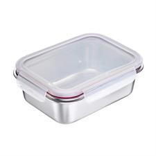 CONTENITORE 4 ALETTE INOX 1300ML 21,7X16,6X7