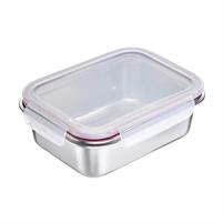 CONTENITORE 4 ALETTE INOX 1300ML 21,7X16,6X7
