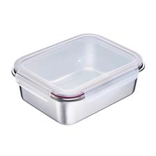 CONTENITORE 4 ALETTE INOX 2250ML 25X19,5X8