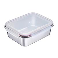 CONTENITORE 4 ALETTE INOX 2250ML 25X19,5X8