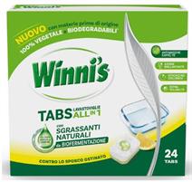 WINNI'S 24 TABS LAVASTOVIGLIE ALL IN ONE LIMONE