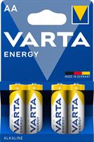 VARTA ENERGY AA BLISTER 4PZ STILO ALKALINE