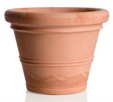 VASO TONDO RESINA CHIANTI 50CM