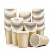 CLENDY CONF 50 BICCHIERI CARTA CAFFE AVANA