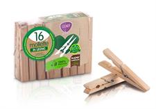 CLENDY MOLLETTE PANNI LEGNO 16PZ