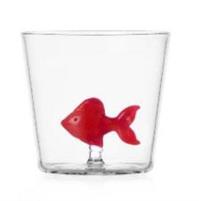 BICCHIERE PESCE ROSSO
