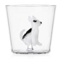 BICCHIERE CANE ACQUA BULL TERRIER