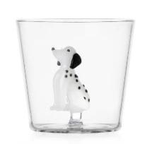 BICCHIERE CANE ACQUA DALMATA