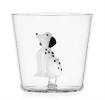 BICCHIERE ACQUA CANE DALMATA