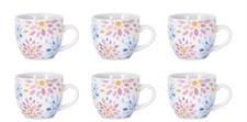 SET 6 TAZZA CAFFE' S/P SAINT TROPEZ