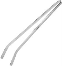 PINZA CHEF INOX CURVA 46CM MULTIUSO BARBECUE