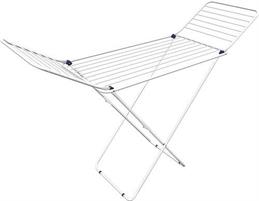 STENDINO CON ALI CRONO ALLUMINIO VERNIC BIANCO