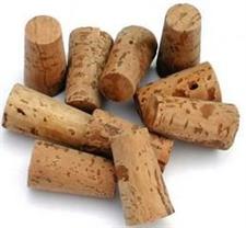 TAPPO IN SUGHERO NATURALE CONICO 100PZ