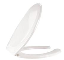 SEGGETTA SEDILE WC HELP BIANCA CERNIERE INOX