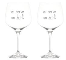 SET 2 CALICE SD MI SERVE UN DRINK 82CL