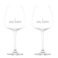 SET 2 CALICE DEG.VINO SD VINO BUONO 77CL