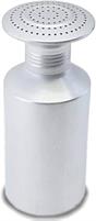 SPARGITUTTO ALLUMINIO CON TAPPO A VITE D.8XH19CM