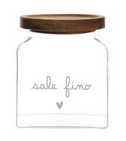 BARATTOLO VETRO SD SALE FINO 12X12X14