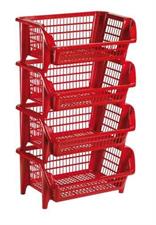 CONTENITORE A BOCCA DI LUPO 54X38X24H STEFAN