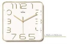 OROLOGIO PARETE QUADRO 30X30CM