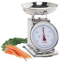 BILANCIA CUCINA MECCANICA INOX 3KG/10GR