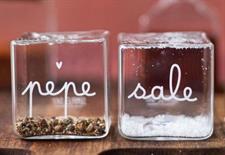 SET SALE E PEPE 5.7CM CUORE