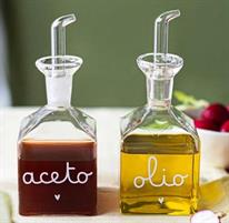 SET 2 BOTTIGLIE 150ML OLIO E ACETO
