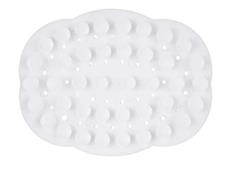 PORTA SAPONE A VENTOSA IN PLASTICA 5.8X3.8CM