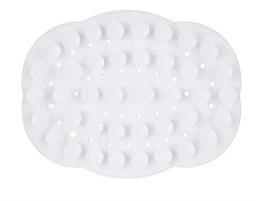 PORTA SAPONE A VENTOSA IN PLASTICA 5.8X3.8CM