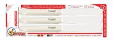 SET 6 COLTELLI DA TAVOLA 11CM MANICO BIANCO