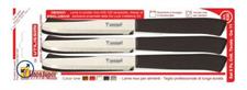 SET 6 COLTELLI DA TAVOLA 11CM MANICO NERO