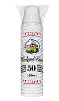 CONF 50 BICCHIERI BIANCHI 200ML BAIO ACQUA