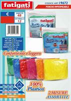 PONCHO IMPERMEABILE COLORATO