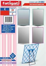 SPECCHIO BARBA RETTANGOLARE 38X29CM
