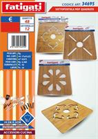 SOTTOPENTOLA MDF QUADRO 19X19CM
