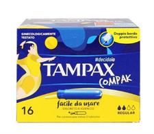 TAMPAX ASSORBENTI INTERNI COMPAK REGULAR 16PZ