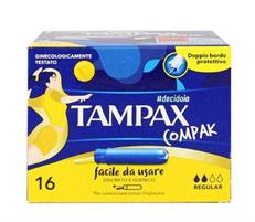 TAMPAX ASSORBENTI INTERNI COMPAK REGULAR 16PZ