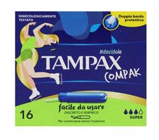 TAMPAX ASSORBENTI INTERNI COMPAK SUPER 16PZ