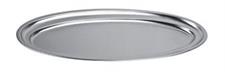 VASSOIO OVALE PESCE INOX 60X27