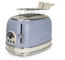 TOSTAPANE METALLO 2 FETTE 810W VINTAGE BLU