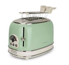 TOSTAPANE METALLO 2 FETTE 810W VINTAGE VERDE