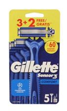 GILLETTE SENSOR 3 RASOIO USA E GETTA 3+2 COMFORT