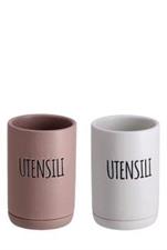 PORTAUTENSILI CERAMICA H15CM