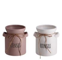 PORTAUTENSILI CERAMICA H17CM