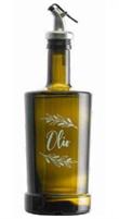 OLIERA VETRO 50CL CON TAPPO DOSATORE